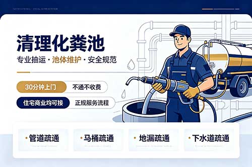 钟祥清理化粪池